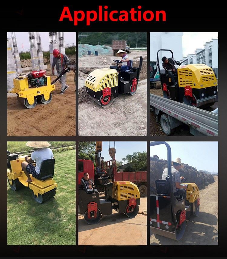 2 road roller compactor Application